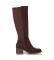 Comprar Wonders Botas de Couro Charme castanho