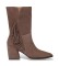 Buy Wonders Charme taupe Leather Boots