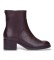 Comprar Wonders Botas de couro Isy grená