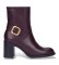 Comprar Wonders Botins de Couro Alice grená