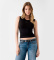 Buy Guess Black rhinestone logo top