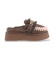 Comprare Mou Zoccoli in pelle Platform Clog marrone