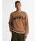 Køb Barbour Sweatshirt med Prep-logo i brun