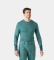 Buy Helly Hansen Lifa Merino Midweight Thermal Shirt green
