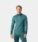 Buy Helly Hansen Lifa Merino Midweight half-zip thermal T-shirt green