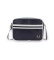 Buy Fred Perry Navy and ecru Classic Mini shoulder bag