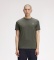 Comprar Fred Perry Camiseta Ringer verde
