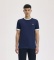 Nakup Fred Perry Označena ringer majica, mornarsko modra