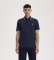 Køb Fred Perry Marineblå Polo Twin Tipped England