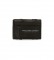 Pepe Jeans Pepe Jeans Cutted leather wallet with black card holder -9,5x6,5x1cm