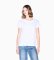 Comprar A|X Armani Exchange Camiseta oversize de punto con logotipo blanca
