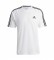 adidas Camiseta Sereno 3 Rayas blanco