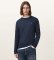 Buy ALL SAINTS Jersey Merino Mode navy