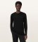 Buy ALL SAINTS Black Merino Mode Jersey