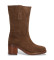 Buy Alpe Brown Dakota Leather Boots