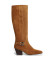 Buy Alpe Brown Indiana Leather Boots