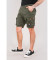 ALPHA INDUSTRIES Crew Patch Shorts green