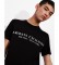 Armani Exchange T-shirt classique noir