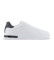 Buy A|X Armani Exchange White monogrammed trainers