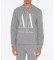 Armani Exchange ICON gray crew neck sweatshirt