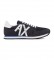 Armani Exchange Retro running sneaker with navy logo