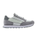 Buy A|X Armani Exchange Leather trainers white, grey