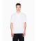 Kopen A|X Armani Exchange Polo silhouet wit