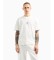 Kopen A|X Armani Exchange T-shirt met korte mouwen en ronde hals wit