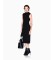 Comprar A|X Armani Exchange Vestido Midi de Canalé negro