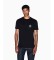Buy A|X Armani Exchange Black cotton jersey regular cut t-shirt