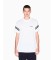 Comprar A|X Armani Exchange T-shirt branca com debrum em contraste