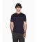 Comprar A|X Armani Exchange T-shirt básica azul-marinho