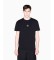 Kopen A|X Armani Exchange Design T-shirt zwart