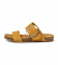 Kopen Art Leren sandalen 0175 Creta geel