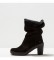 Art Leather ankle boots 1757 Lux Travel black -Heel height: 8.5 cm