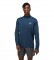 Asics Core Long Sleeve Zipper 1/2 Zip T-Shirt blue