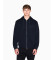 Comprare A|X Armani Exchange Felpa basic con zip, blu navy