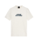 Buy A|X Armani Exchange White logo T-shirt
