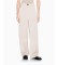 Buy A|X Armani Exchange Straight beige trousers