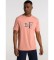 Bendorff T-shirt com logÃ³tipo cor-de-rosa