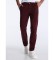 Buy Bendorff Maroon Regular Fit Chino Trousers