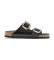 Buy Birkenstock Arizona Leather Sandals black