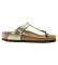 Kaufen Birkenstock Gizeh Birko-Flor Sandalen mit schmaler Passform mit schmaler Passform gold