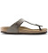 Kaufen Birkenstock Graue Gizeh Birko-Flor Sandalen