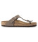 Kaufen Birkenstock Gizeh Birko-Flor Sandalen taupe