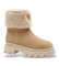 Buy Blauer Kimmel 10 beige leather ankle boots
