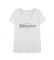 Acheter Blauer T-shirt dégradé à paillettes blanc