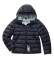Kopen Blauer Acton gewatteerd jack met capuchon blauw