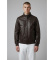 Acheter Blauer Veste en cuir Coniston marron foncé