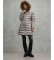 Comprare Blauer Piumino lungo grigio Kristin con pelliccia